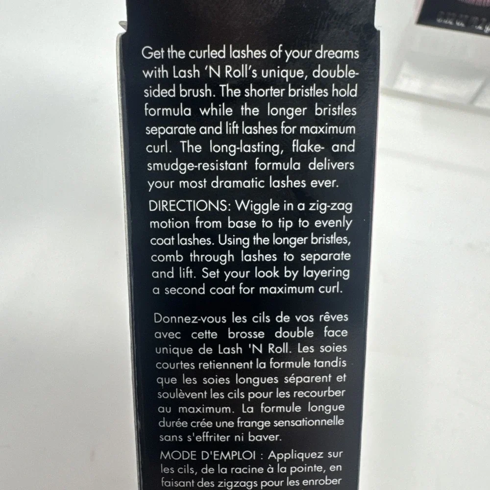 ELF Lash 'N Roll Mascara Curling & Lifting Black Noir Lot 4-pack Fullsize E.l.f.